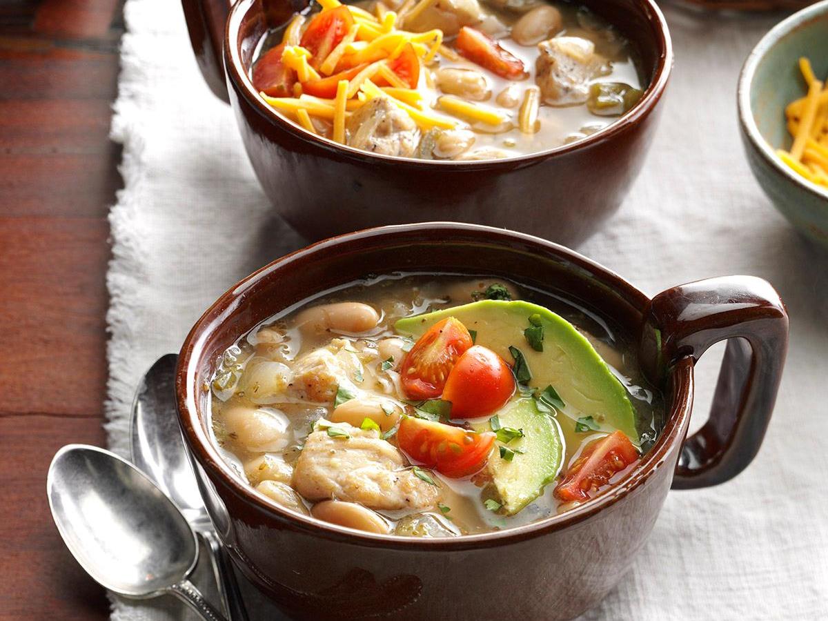 White Bean Chicken Chili Recipe How To Make It Taste Of Home