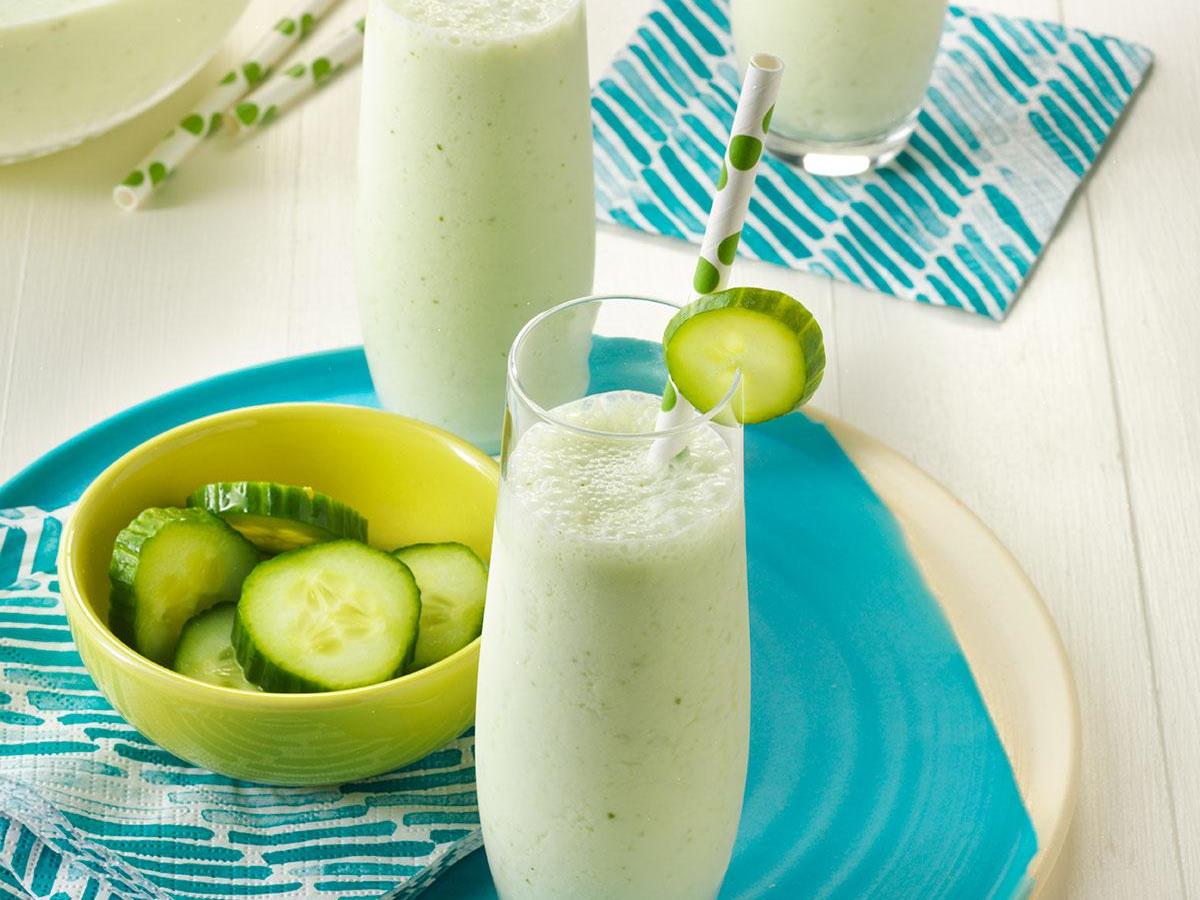 Cucumber-Melon Smoothies Recipe: How to Make It