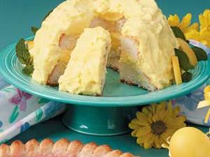 Lemon Angel Cake Recipe How To Make It Taste Of Home