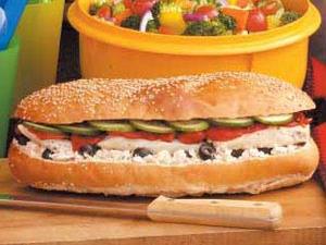 Jumbo Greek Sub Recipe How To Make It Taste Of Home