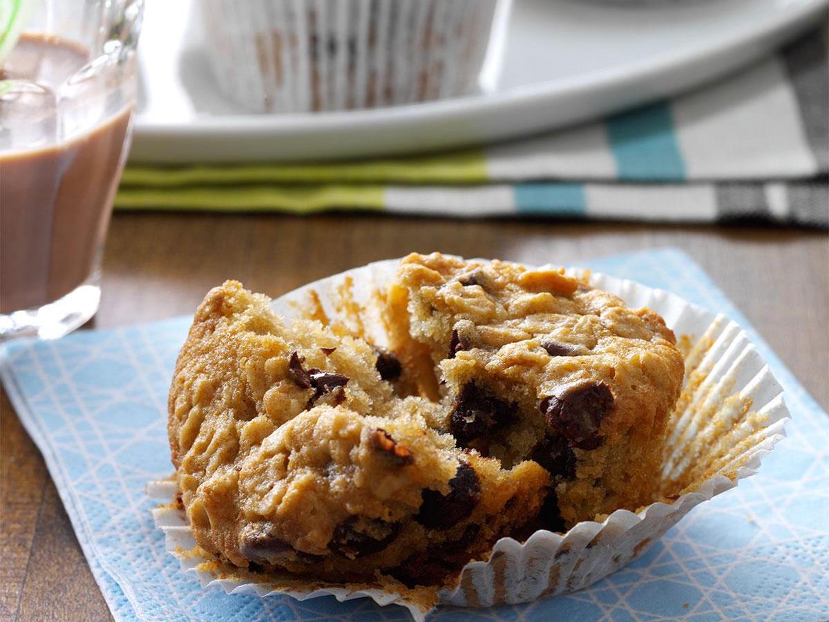 Chocolate Chip Oatmeal Muffins Recipe Taste Of Home