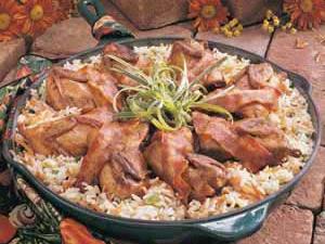 quail rice