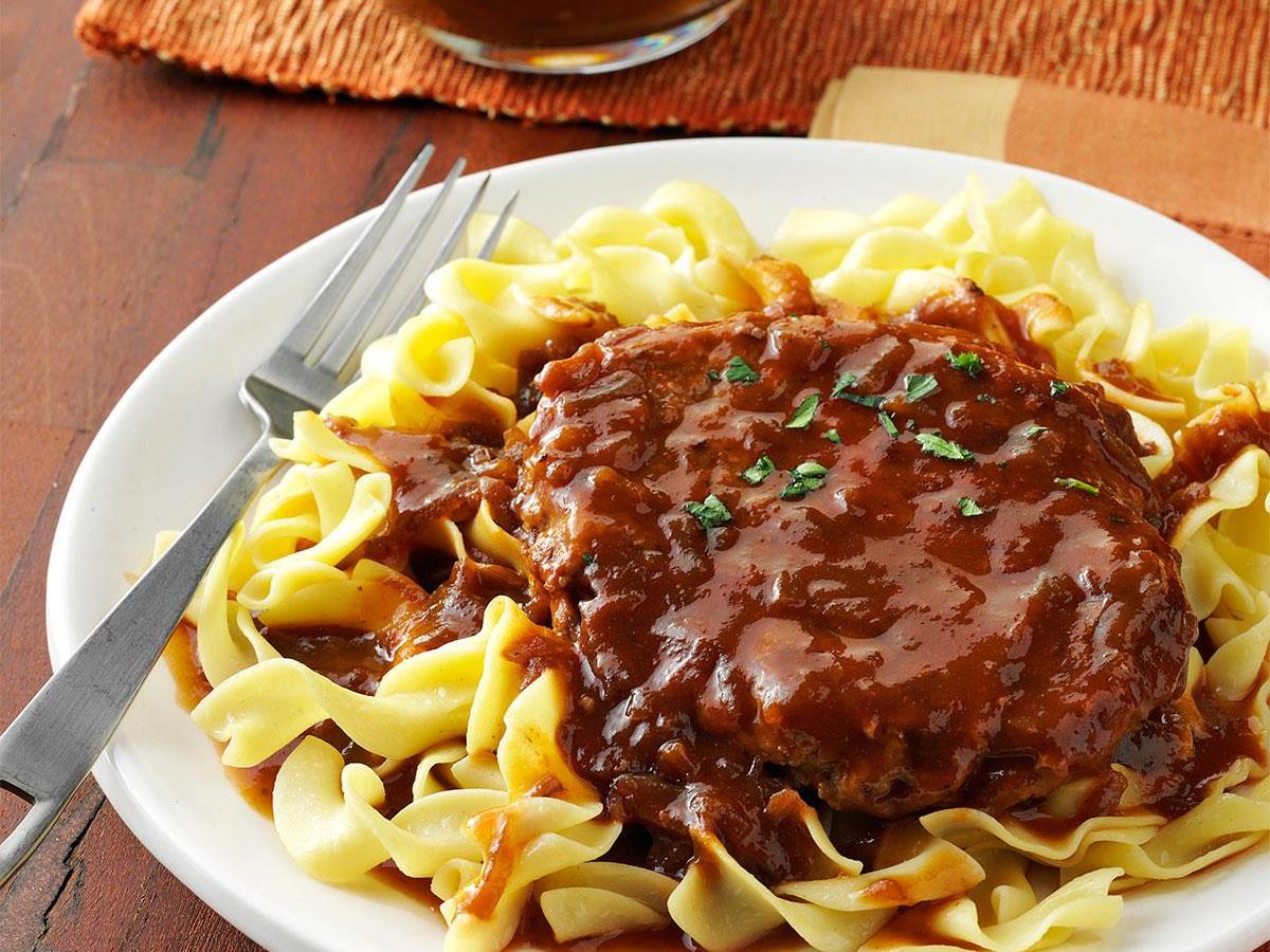 Easy Salisbury Steak Recipe With Lipton Onion Soup Mix Deporecipe.co