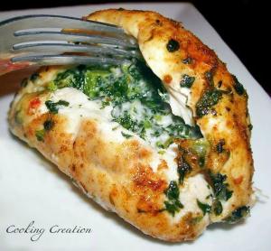Cajun Chicken Stuffed With Pepper Jack Cheese and Spinach Recipe Cajun Chicken Stuffed With Pepper Jack Cheese and Spinach Recipe